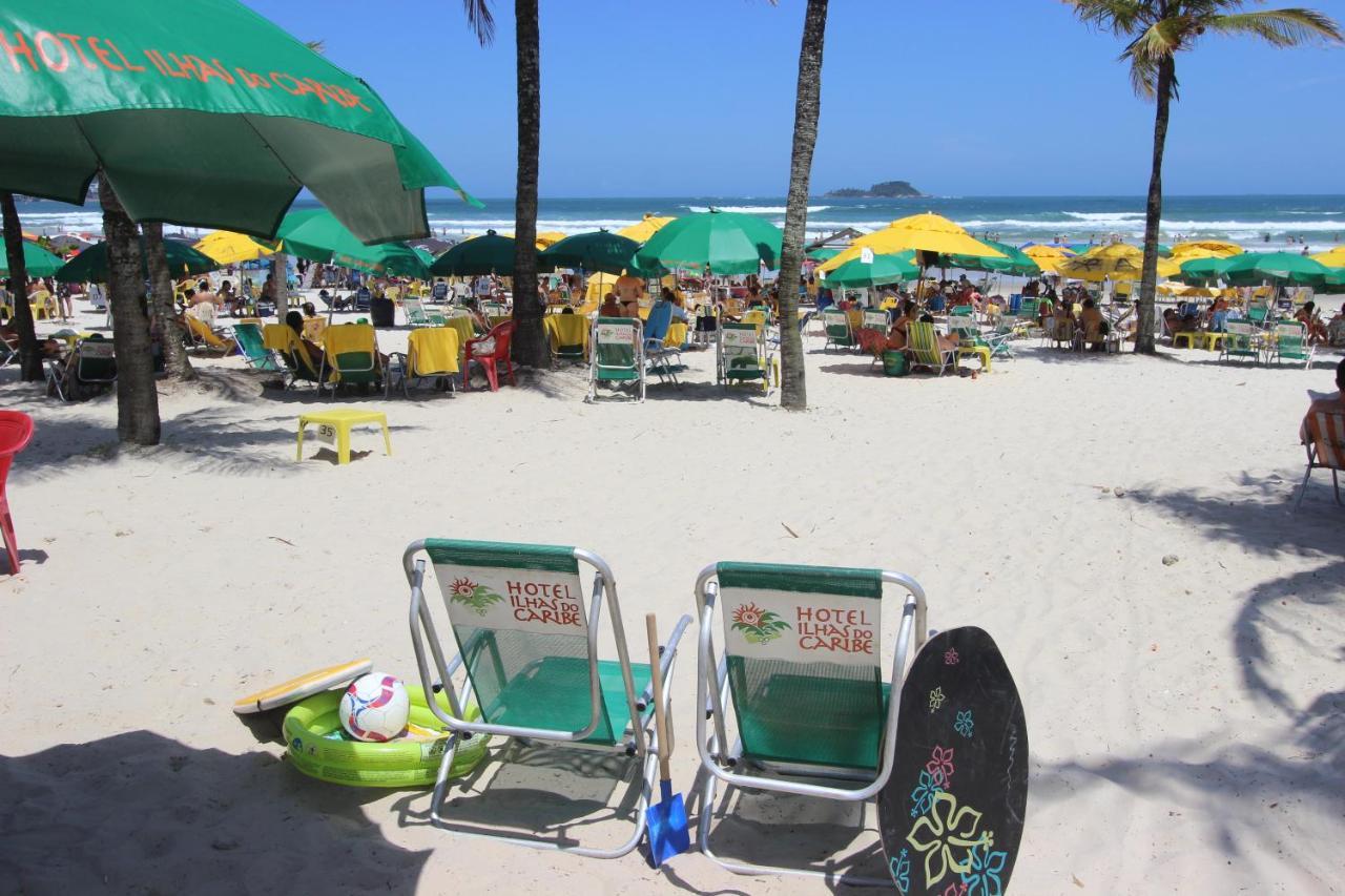 Hotel Ilhas Do Caribe - Na Melhor Regiao Da Praia Da Enseada Guarujá Eksteriør bilde
