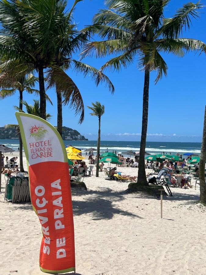 Hotel Ilhas Do Caribe - Na Melhor Regiao Da Praia Da Enseada Guarujá Eksteriør bilde